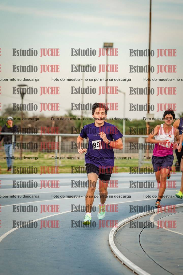 Fotos de los 1500 m llanos de varones