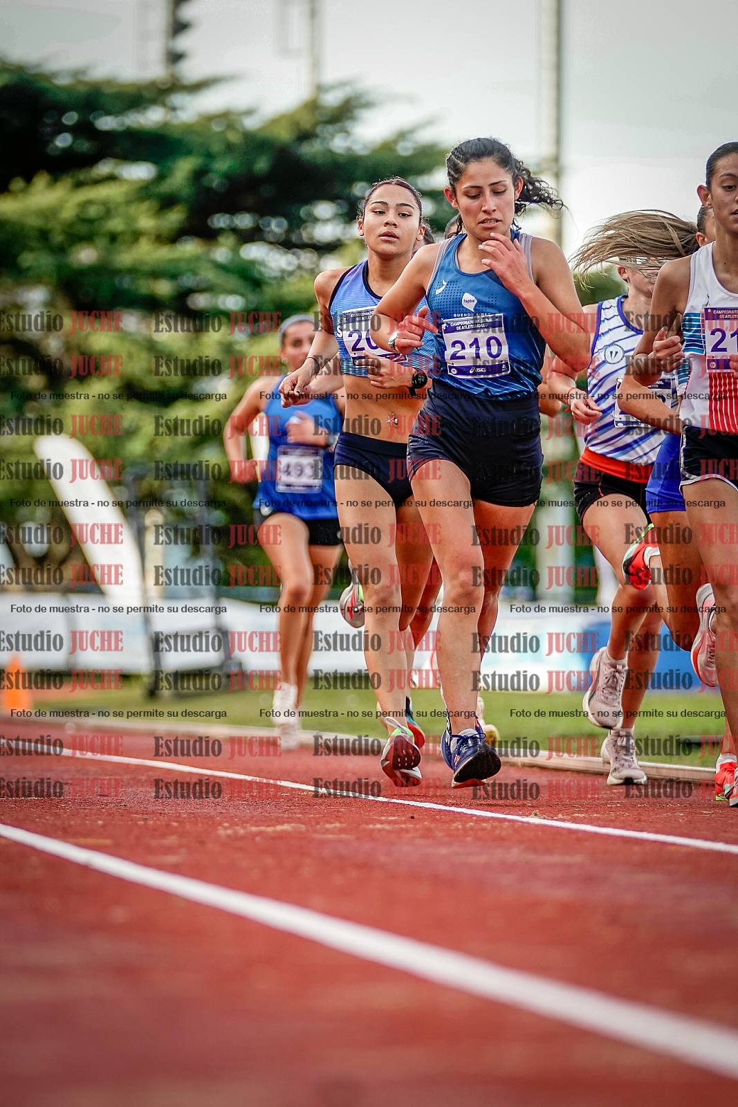 Fotos de los 5000 m de mujeres
