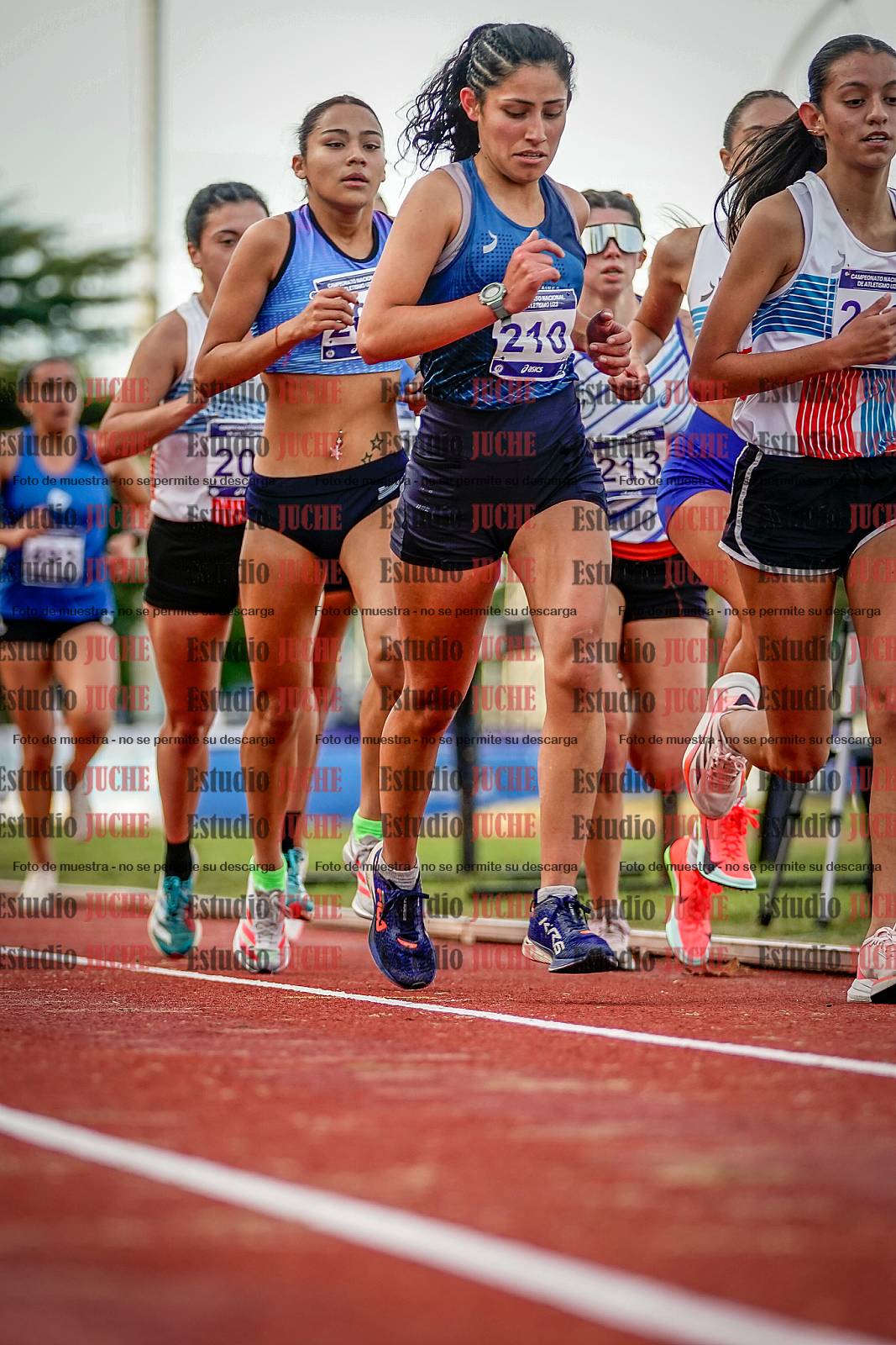 Fotos de los 5000 m de mujeres