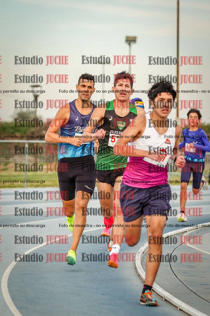 Fotos de los 1500 m llanos de varones