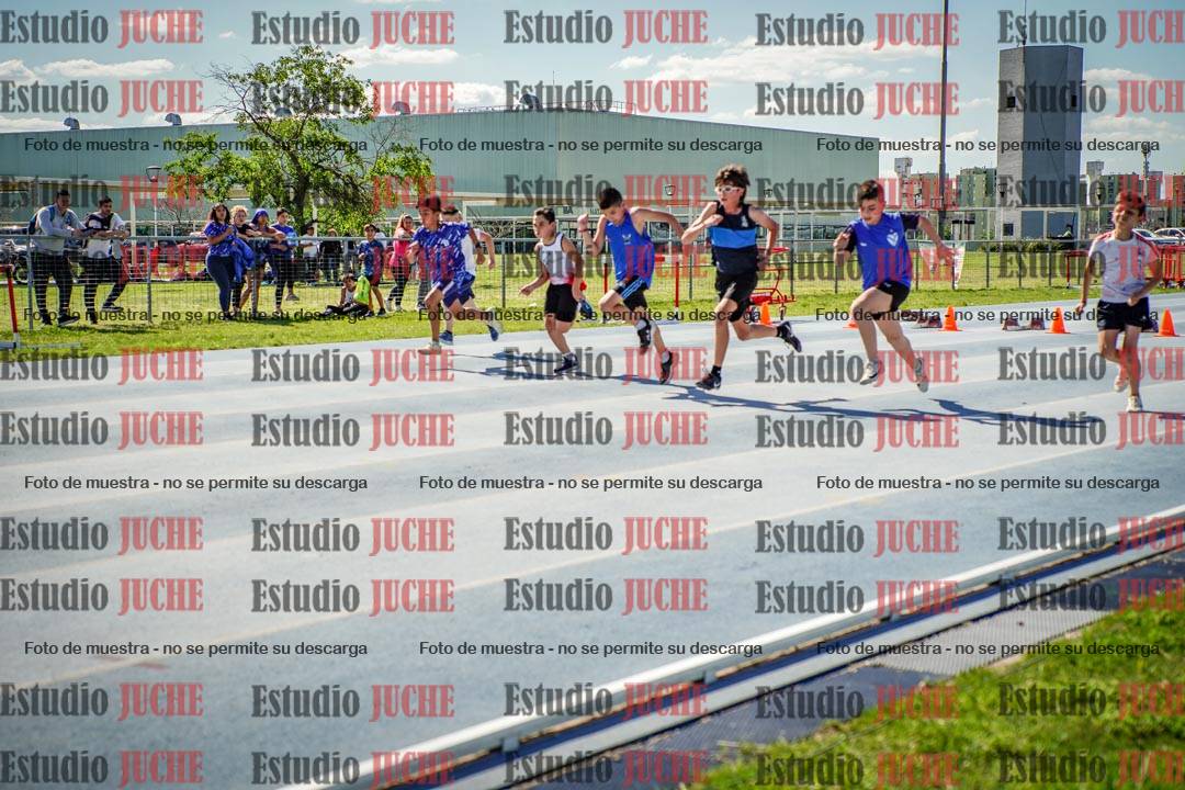 Fotos de los 50 m llanos de varones