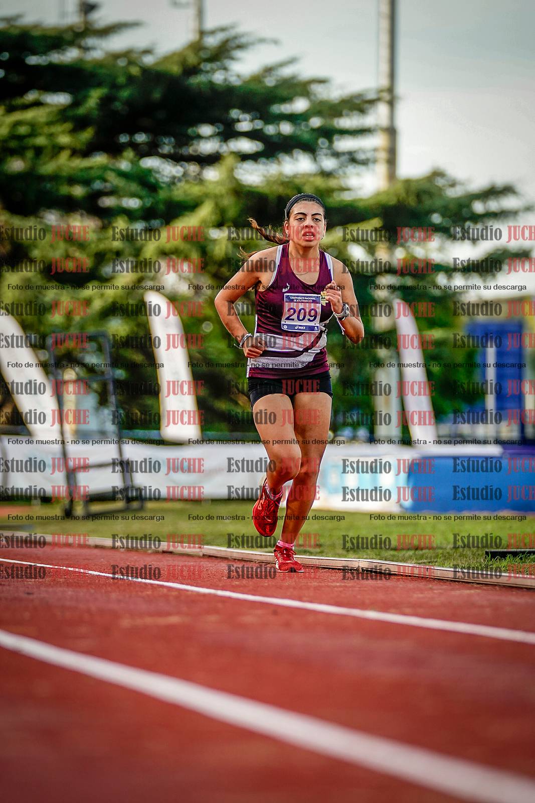 Fotos de los 5000 m de mujeres