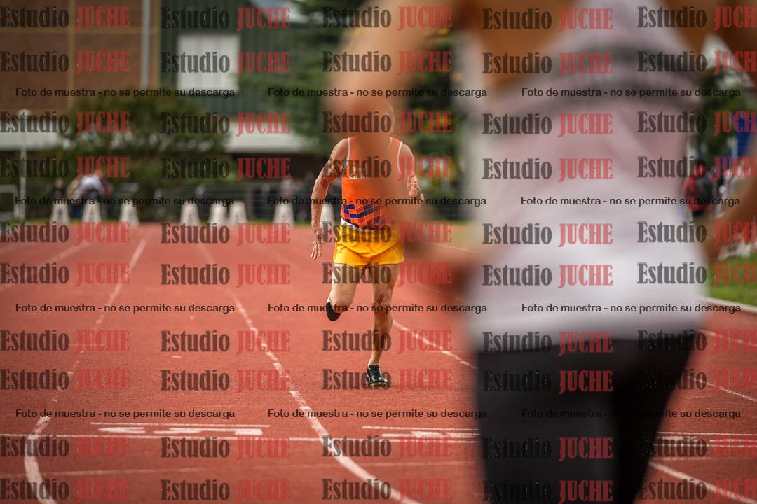 Fotos de los 400 m llanos de varones