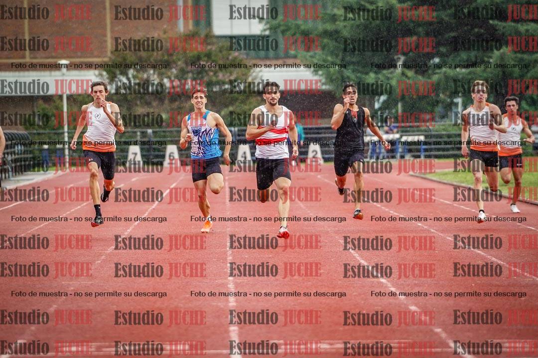 Fotos de los 200 m de varones