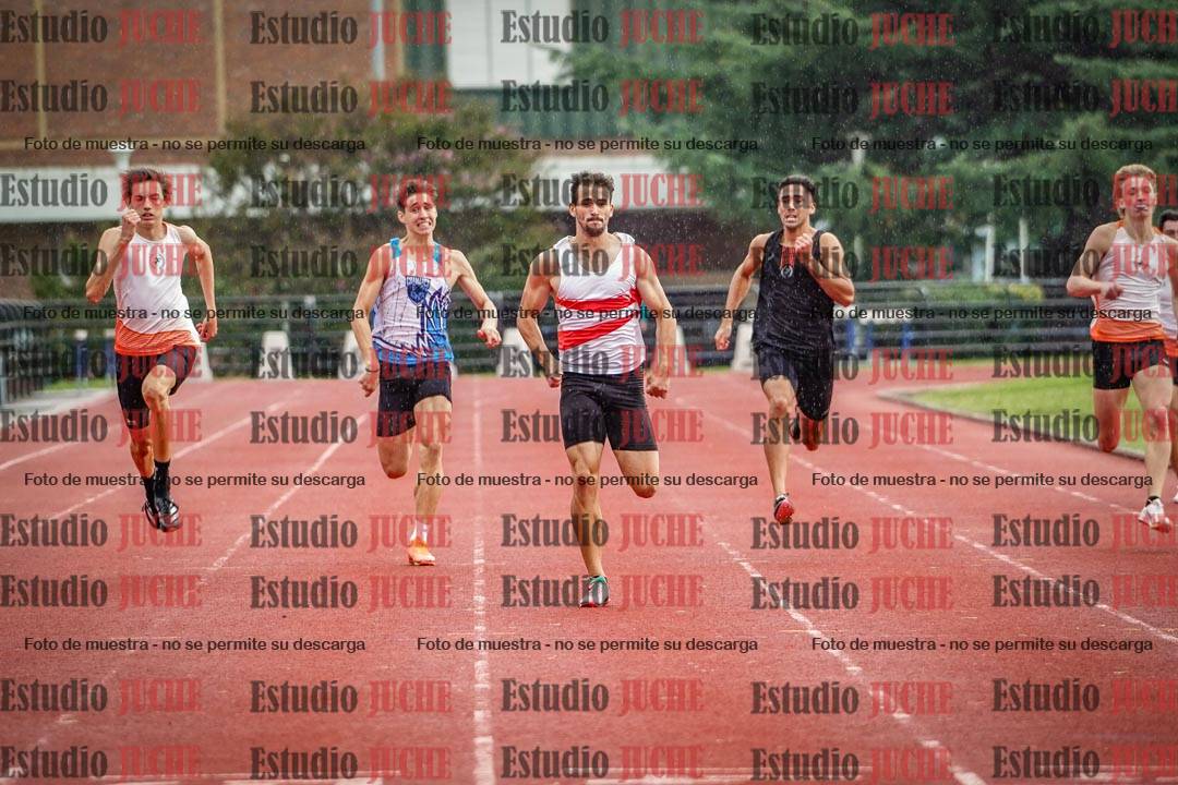 Fotos de los 200 m de varones