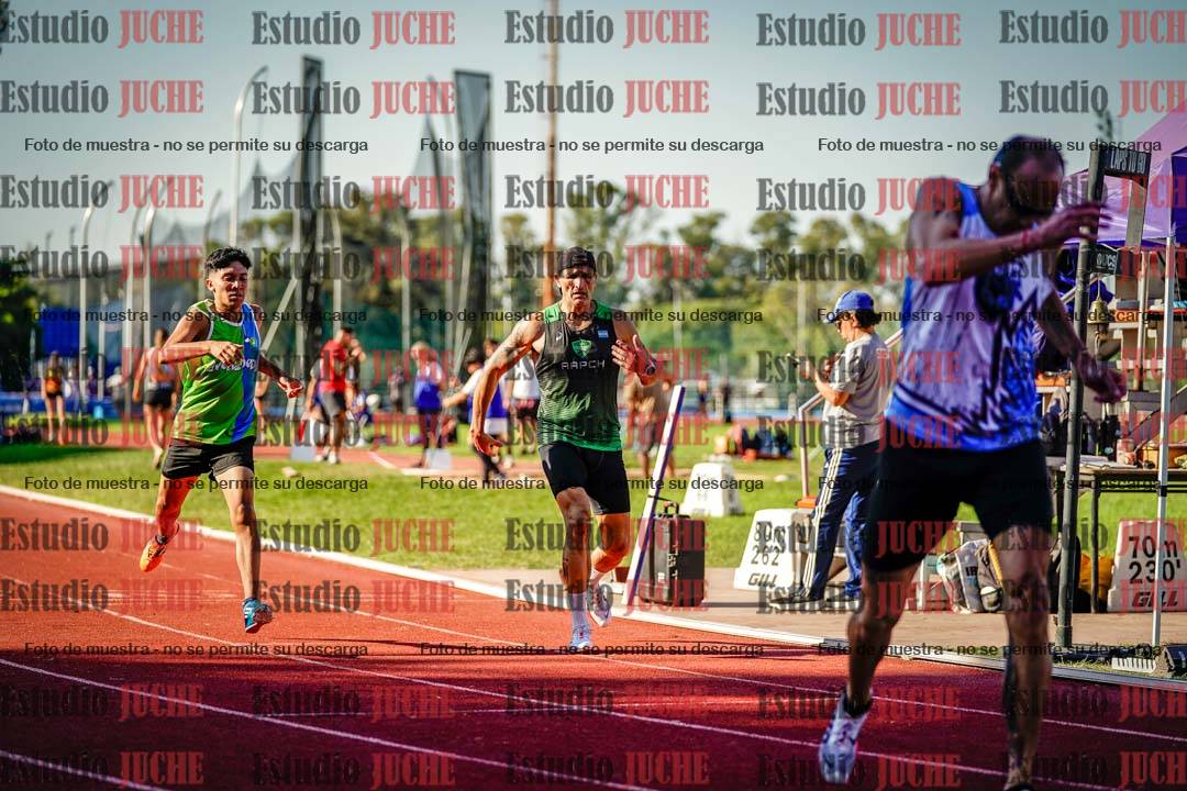 Fotos de los 400 m de varones