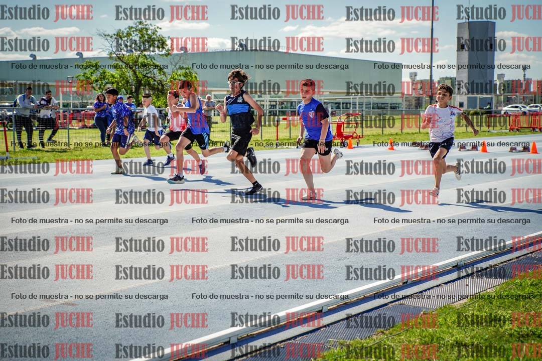 Fotos de los 50 m llanos de varones