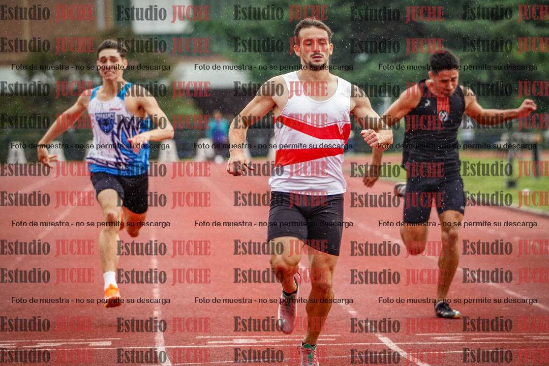 Fotos de los 200 m de varones