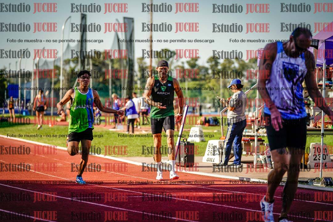 Fotos de los 400 m de varones