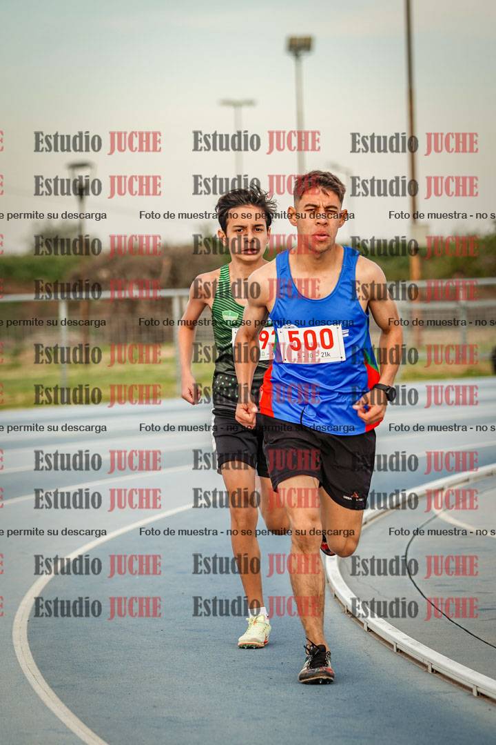 Fotos de los 1500 m llanos de varones
