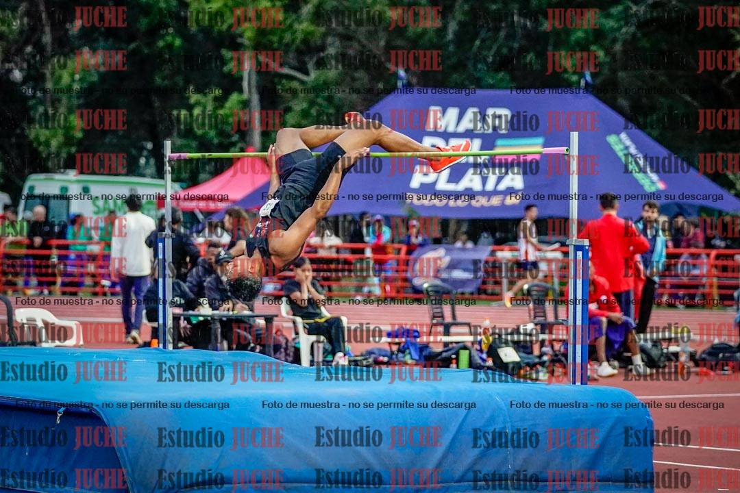 Fotos del salto en alto de varones - deca 4