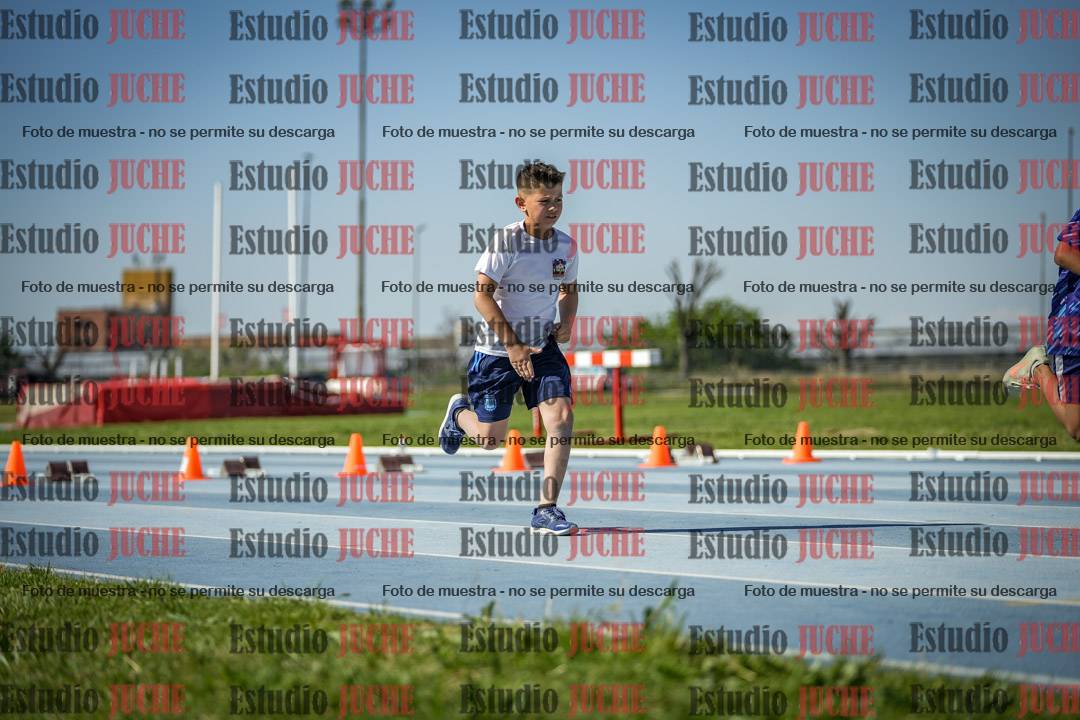 Fotos de los 50 m llanos de varones