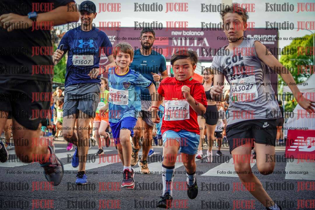 Fotos de la largada - categoría KIDS + ADULTO