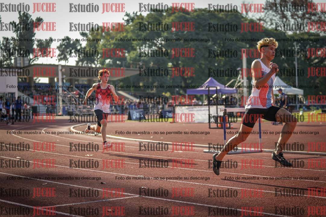 Fotos de los 400 m con vallas de varones