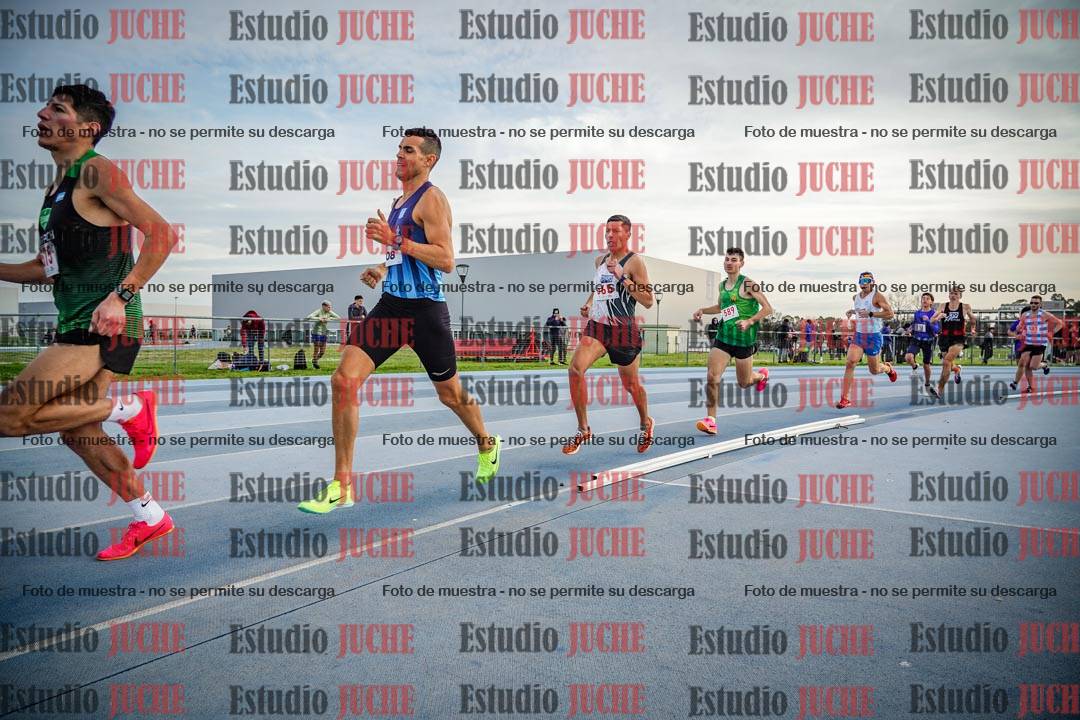 Fotos de los 1500 m llanos de varones