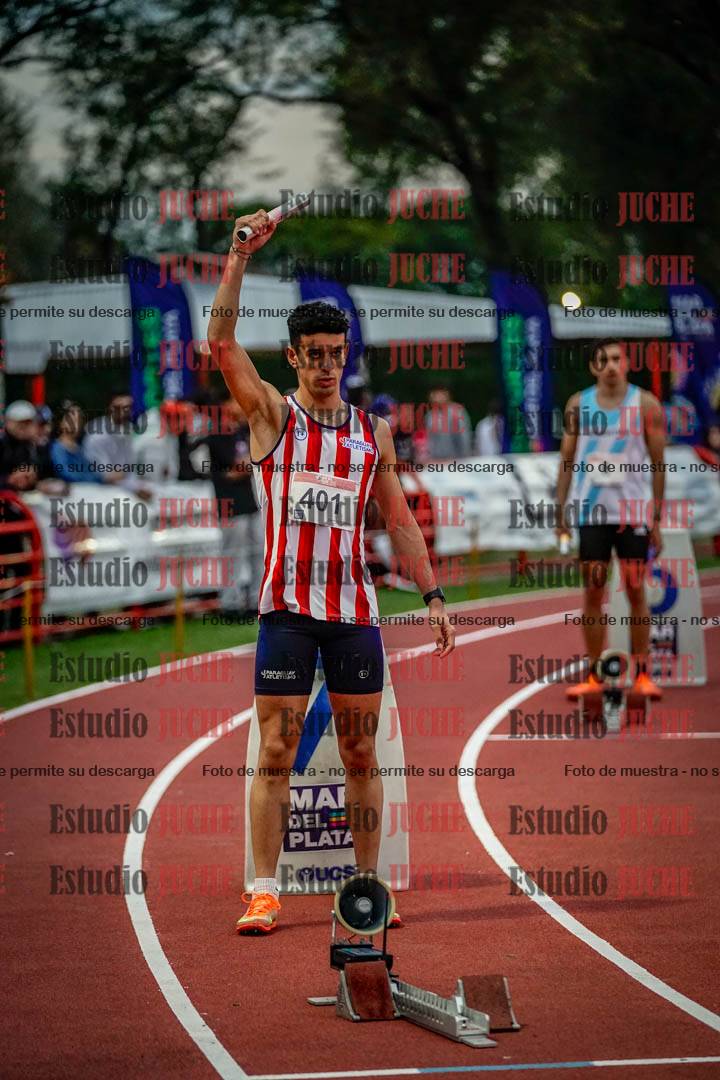 Fotos de los relevos 4x400 m mixtos