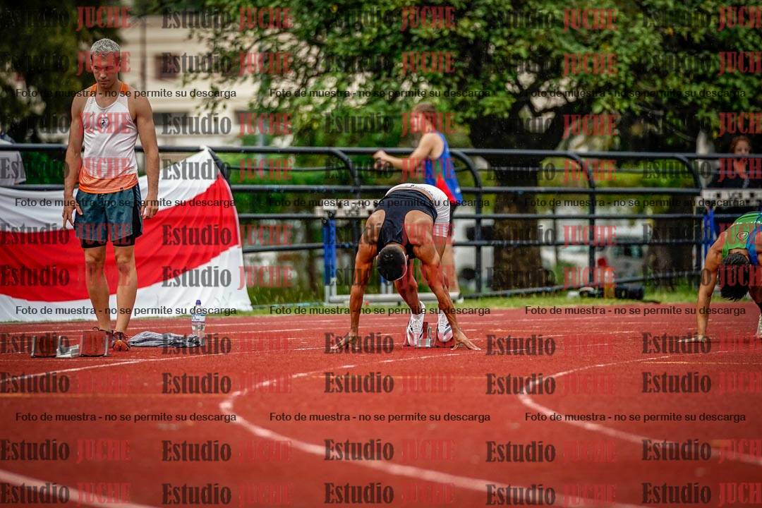 Fotos de los 200 m de varones