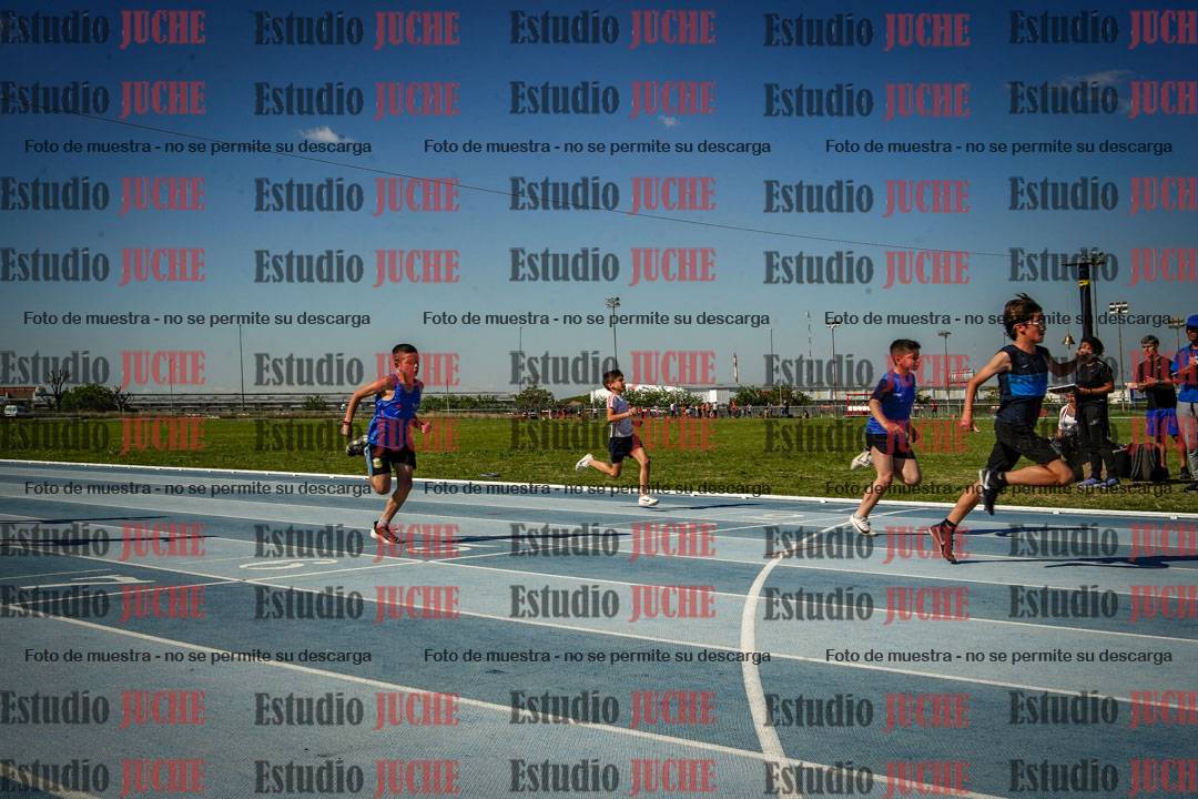 Fotos de los 50 m llanos de varones