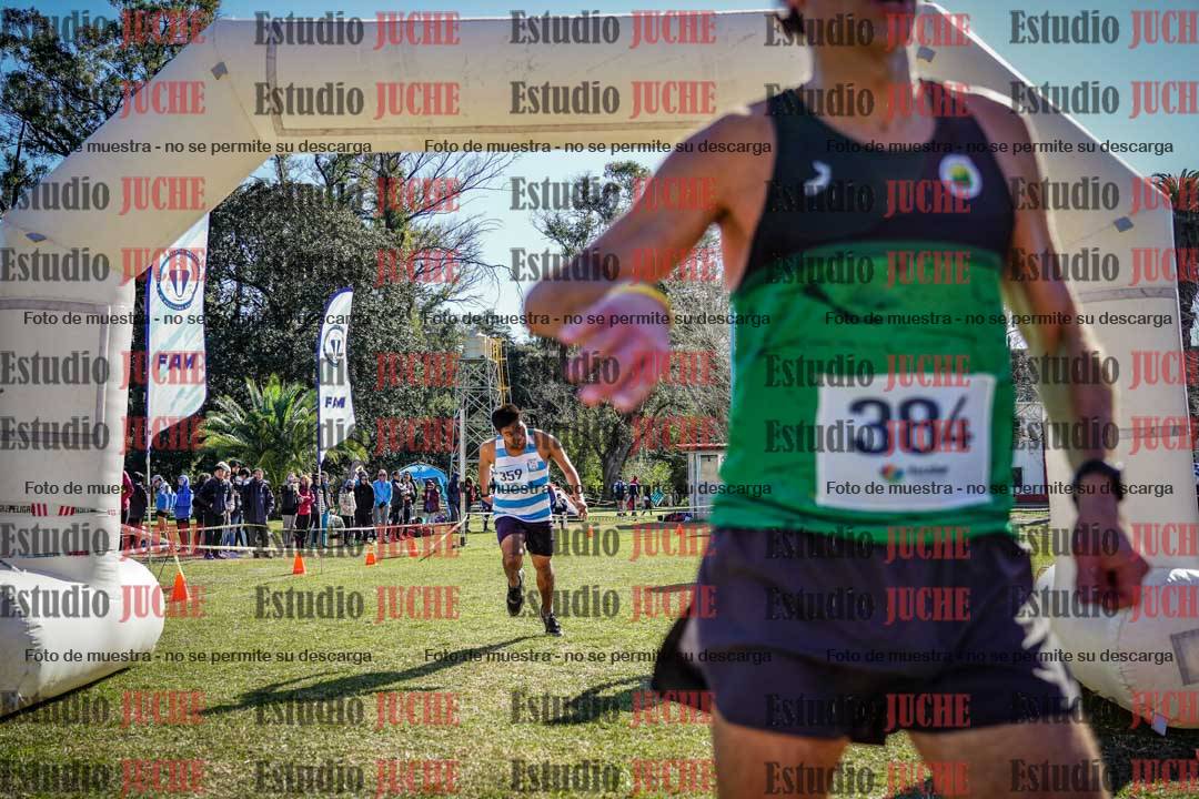 Fotos de la llegada del cross de 8000 m