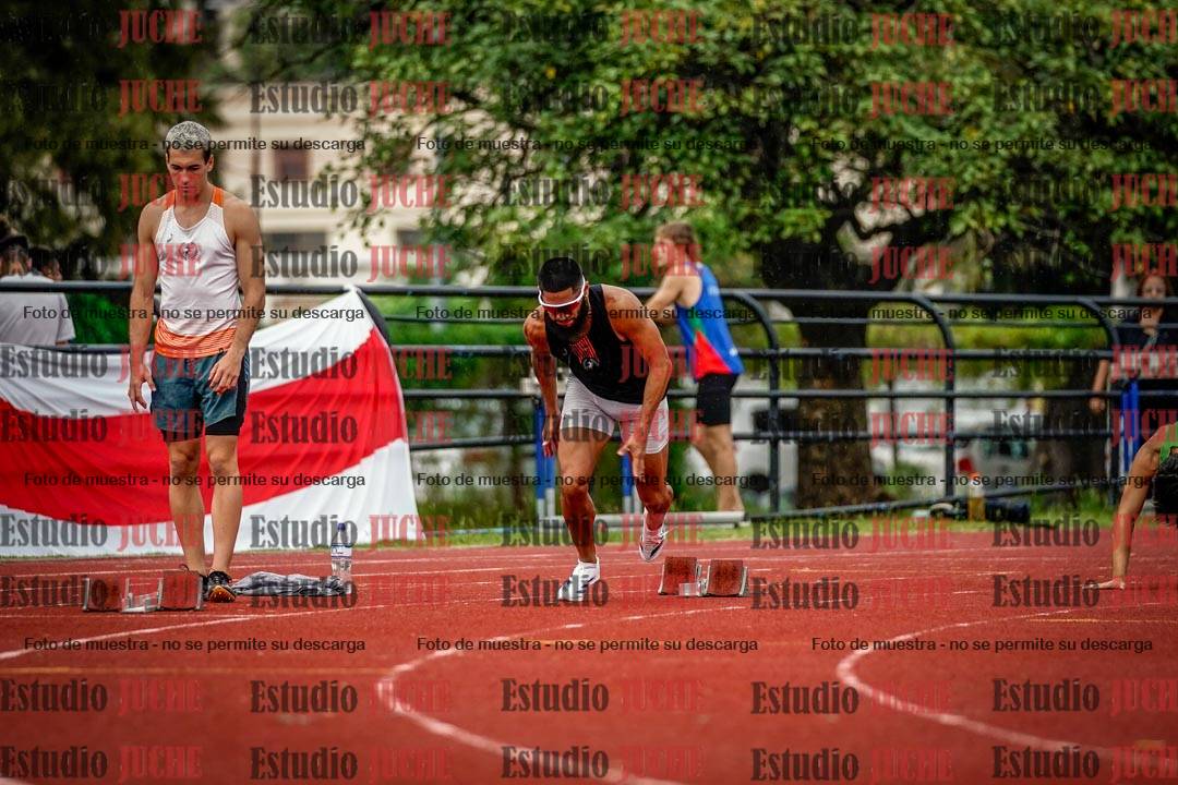 Fotos de los 200 m de varones