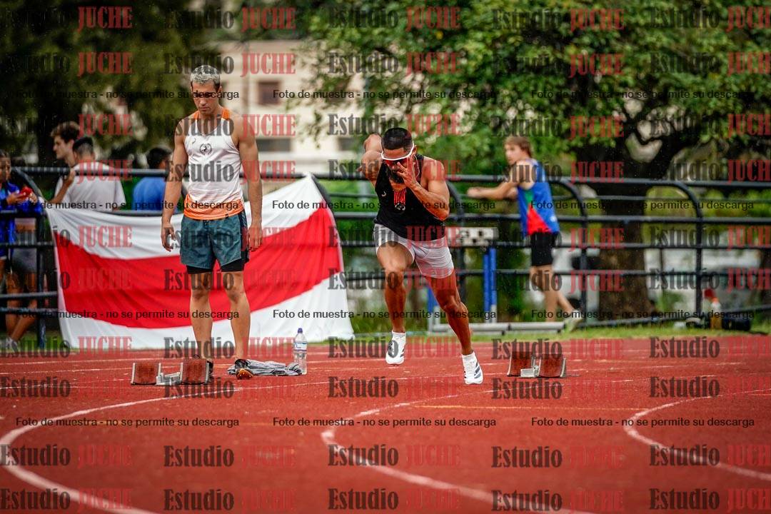Fotos de los 200 m de varones