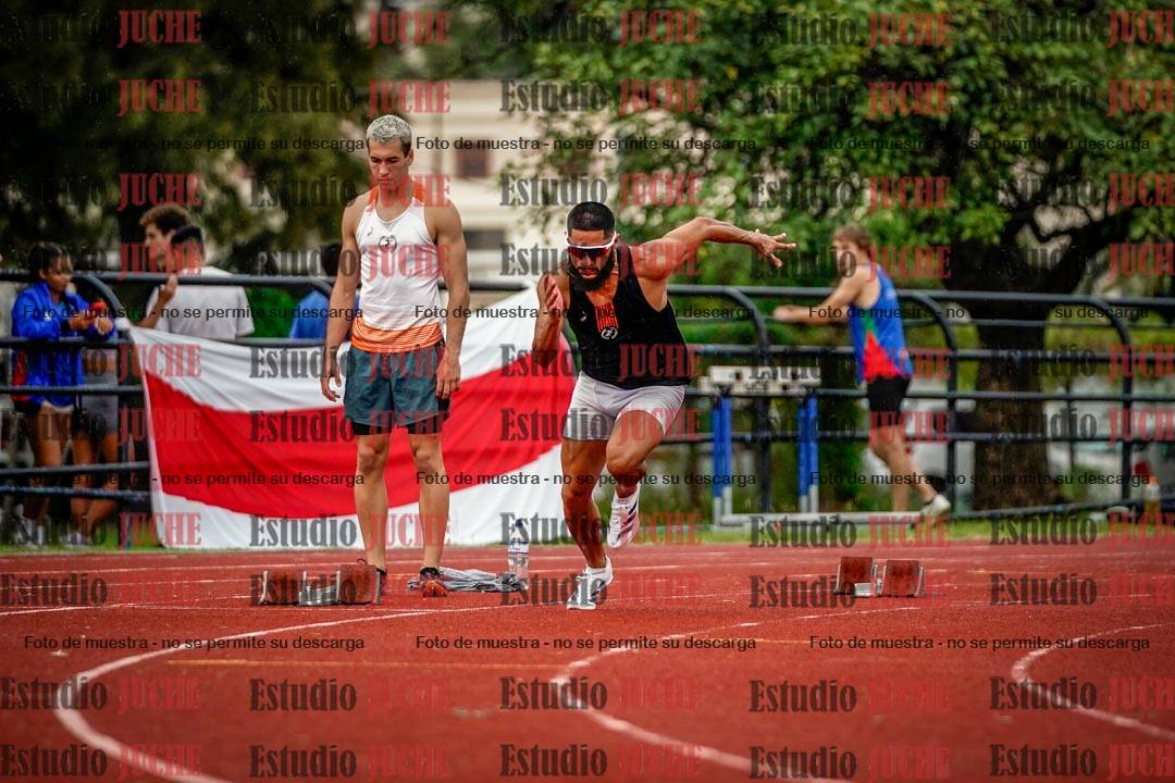 Fotos de los 200 m de varones