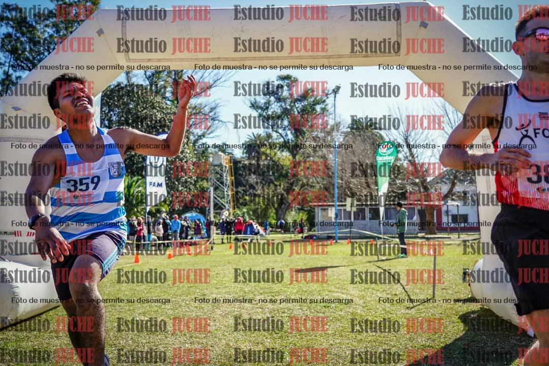 Fotos de la llegada del cross de 8000 m