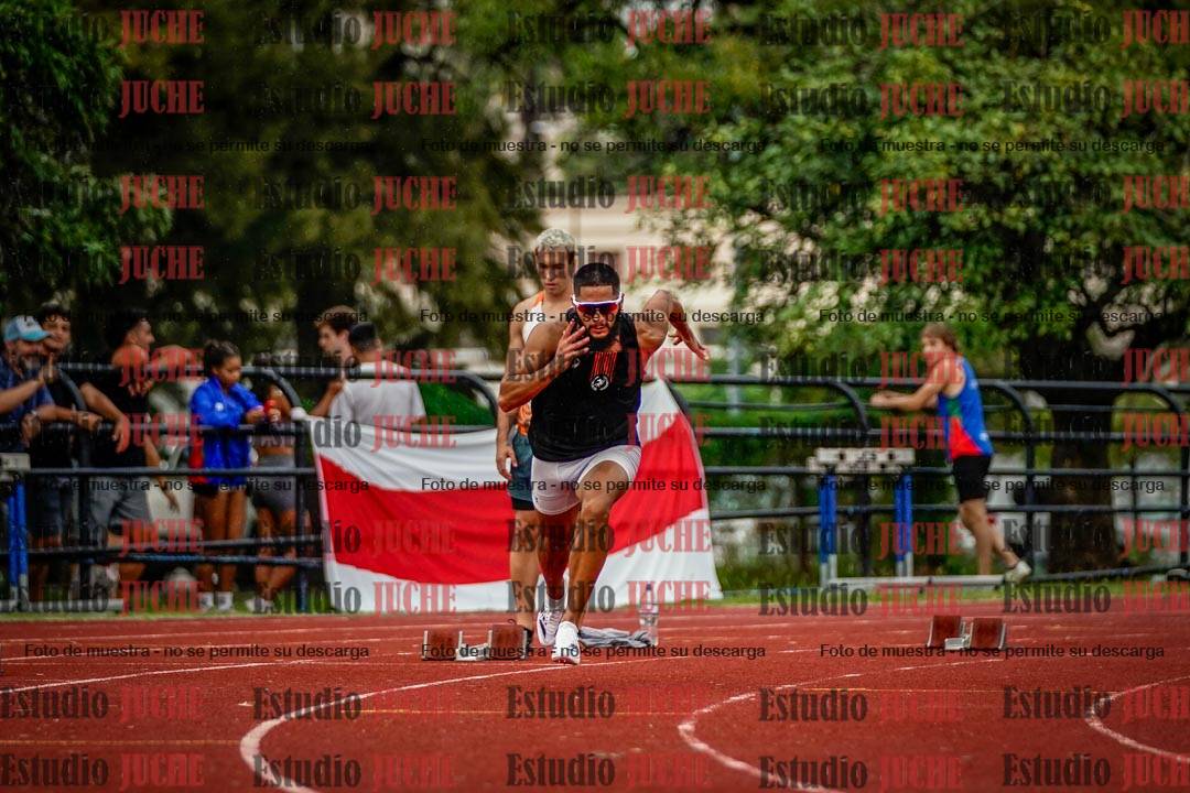 Fotos de los 200 m de varones
