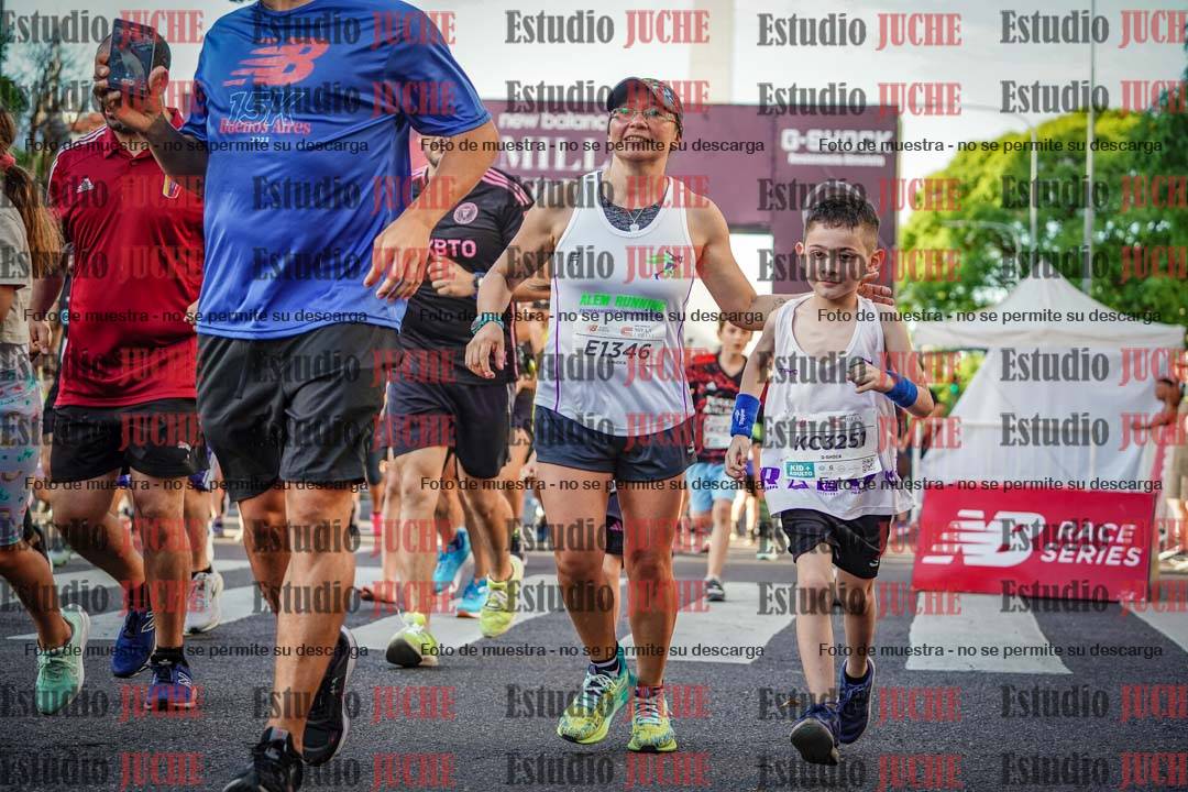 Fotos de la largada - categoría KIDS + ADULTO
