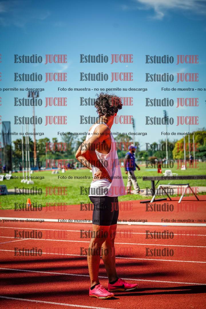 Fotos de los 400 m llanos de varones