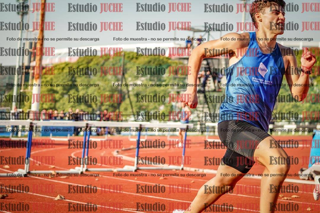 Fotos de los 400 m con vallas de varones