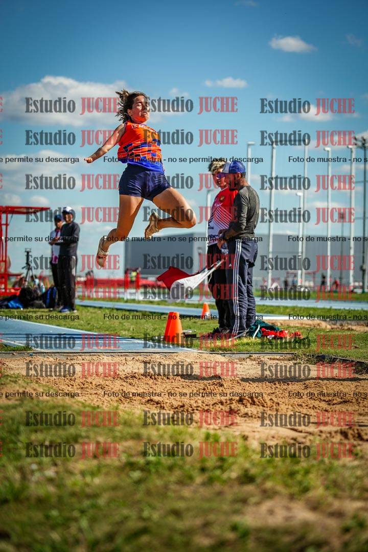 Fotos del salto en largo de mujeres - invitados