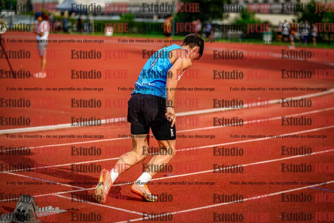 Fotos de los 400 m llanos de varones
