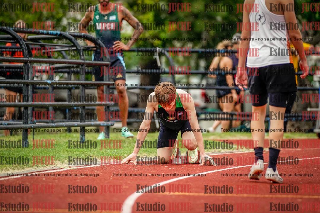 Fotos de los 200 m de varones