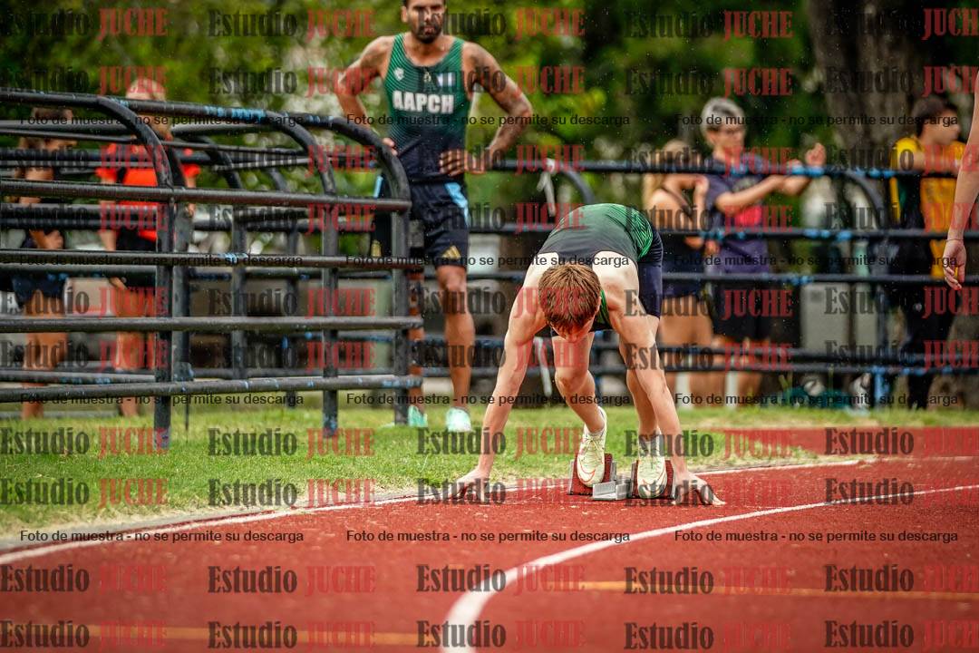Fotos de los 200 m de varones