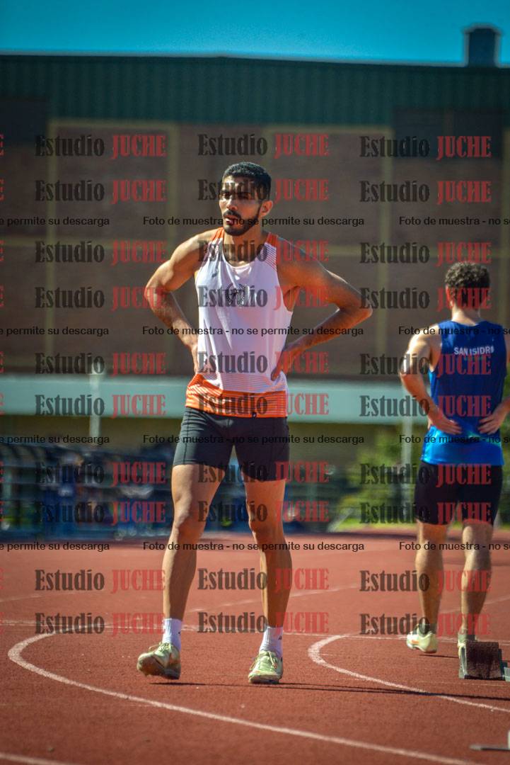 Fotos de los 400 m llanos de varones