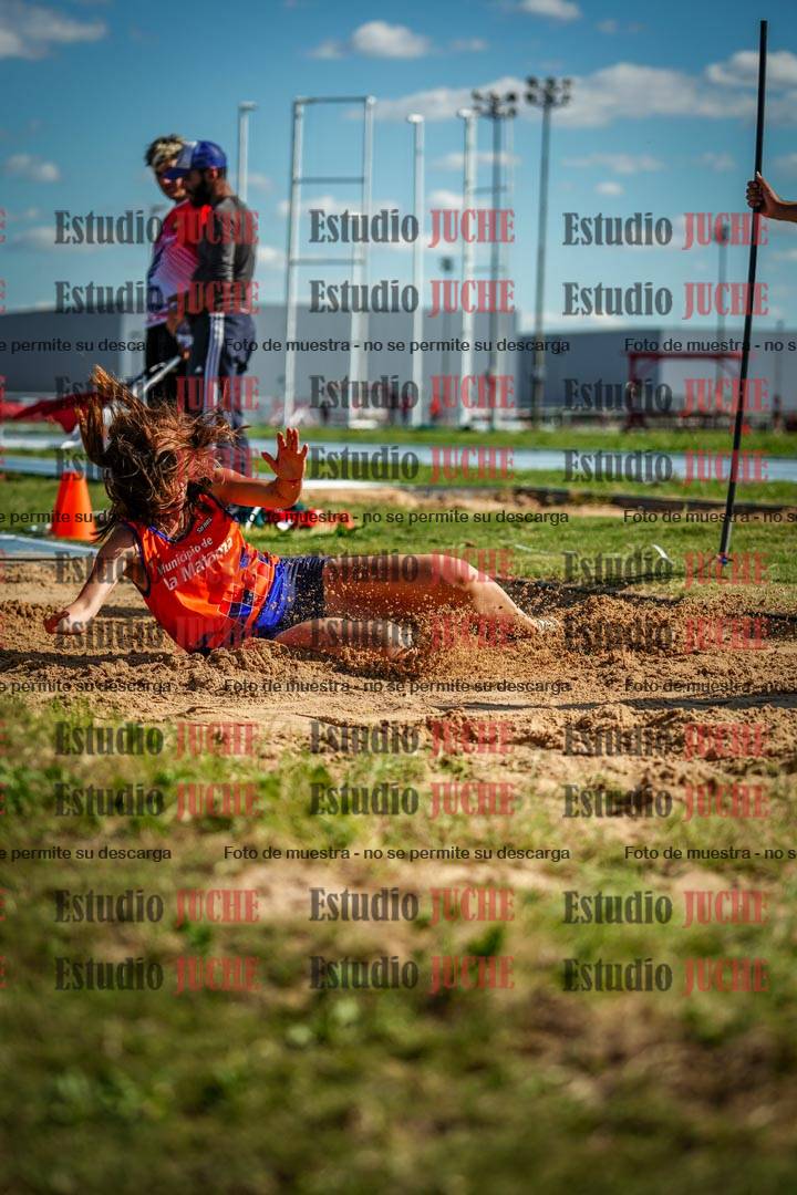 Fotos del salto en largo de mujeres - invitados