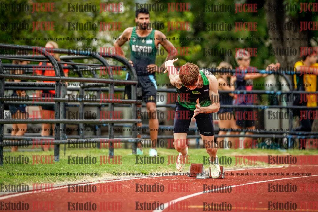 Fotos de los 200 m de varones