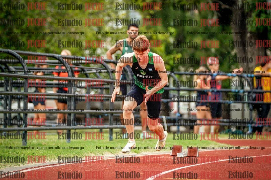 Fotos de los 200 m de varones