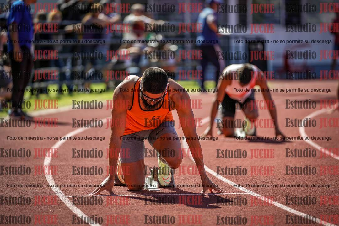 Fotos de los 400 m llanos de varones