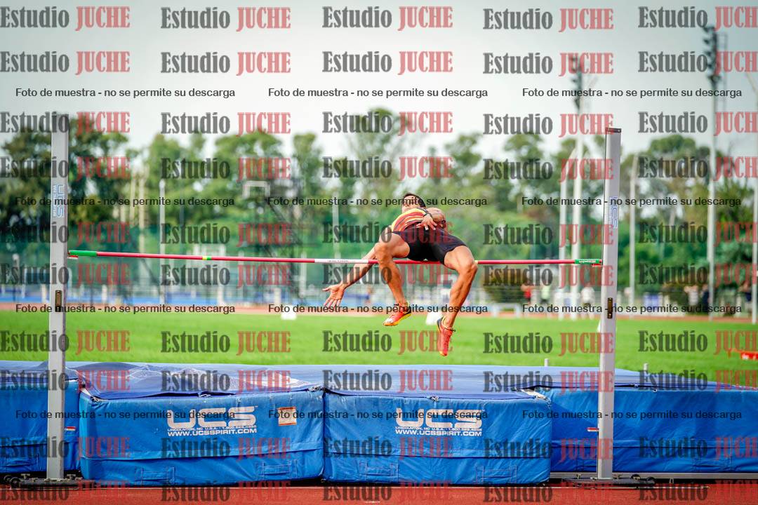 Fotos del salto en alto de varones - decatlón 4