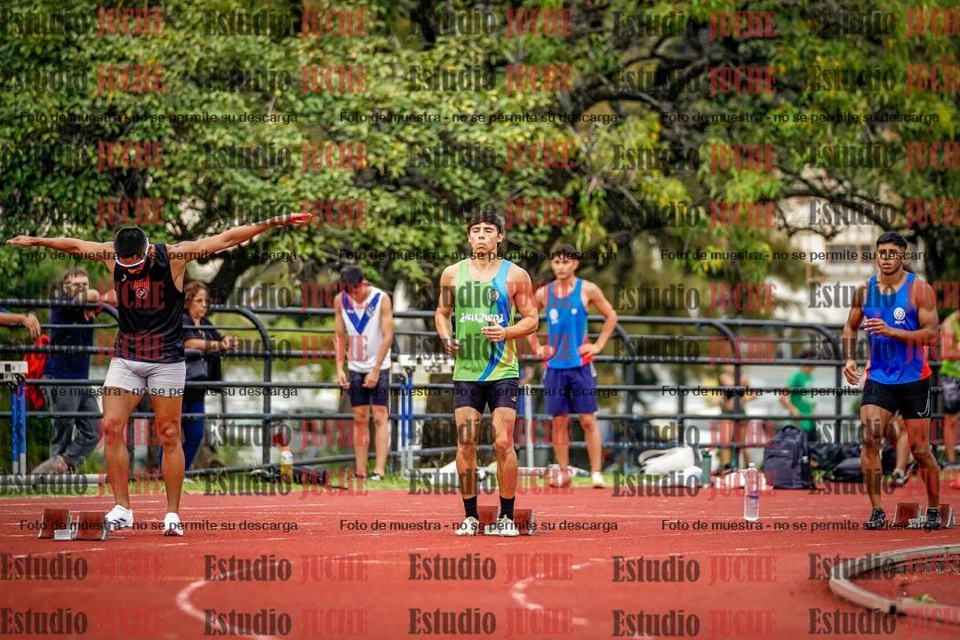 Fotos de los 200 m de varones