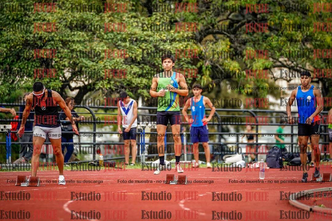 Fotos de los 200 m de varones