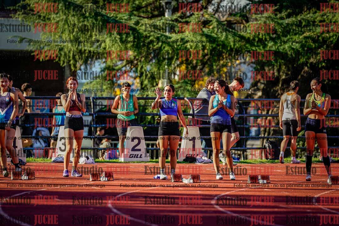 Fotos de los 100 m llanos de mujeres - FINAL