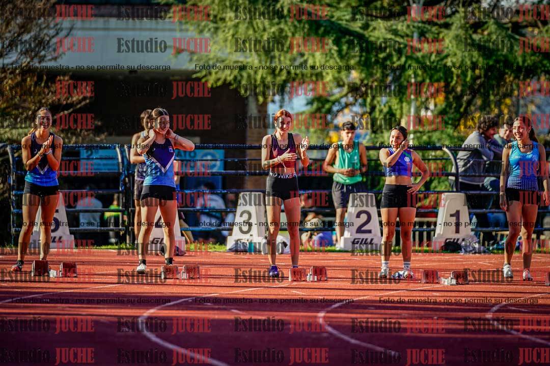 Fotos de los 100 m llanos de mujeres - FINAL