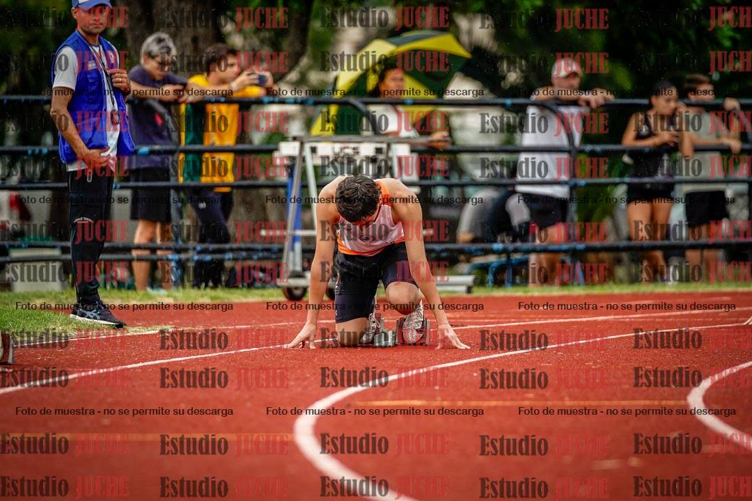 Fotos de los 200 m de varones