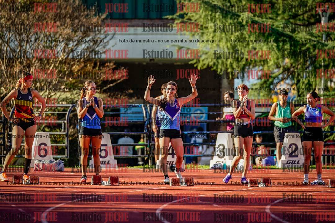Fotos de los 100 m llanos de mujeres - FINAL