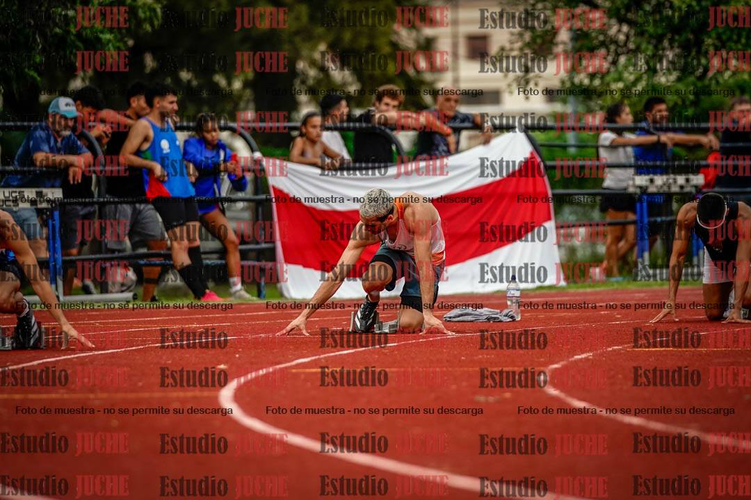 Fotos de los 200 m de varones