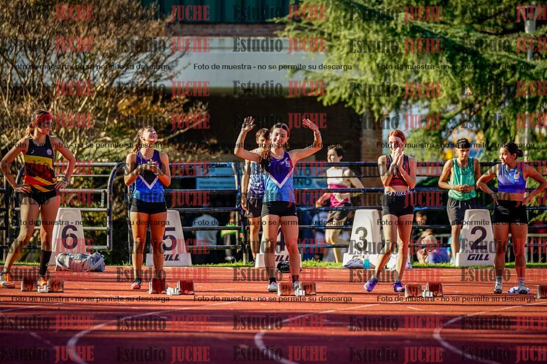 Fotos de los 100 m llanos de mujeres - FINAL