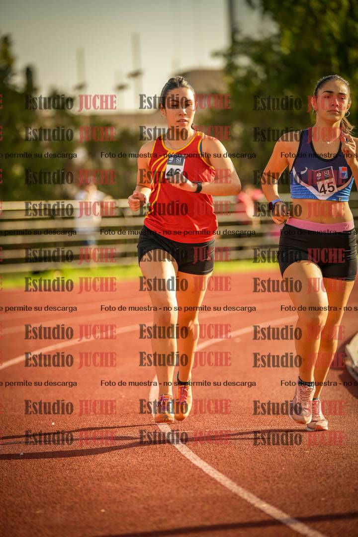 Fotos de los 1500 m de mujeres